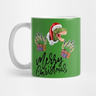 MERRY CHRISTMAS TREE REX Mug